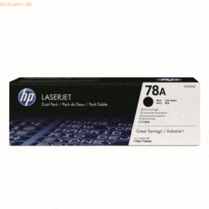 HP Toner Original HP CE278AD schwarz