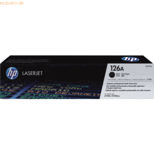 HP Toner HP 126A CE310A schwarz