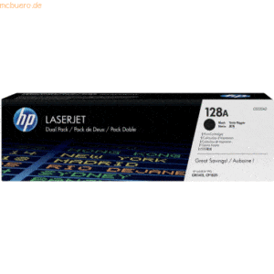 HP Toner HP 128A CE320AD schwarz Twinpack