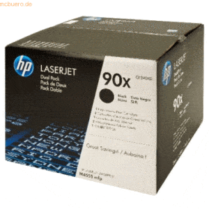 HP Toner Original HP CE390XD schwarz Doppelpack