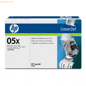 HP Toner HP CE505X schwarz