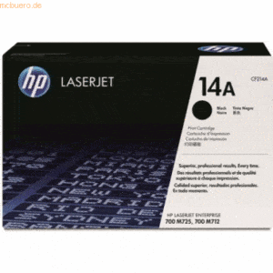 HP Toner Original HP CF214A schwarz