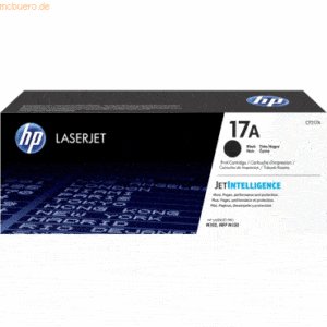 HP Toner HP 17A CF217A schwarz