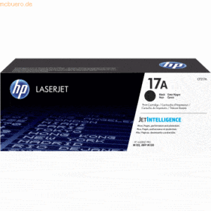 HP Toner-Kartusche HP 17A schwarz