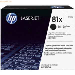 HP Toner HP 81X schwarz