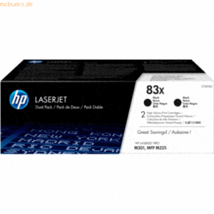 HP Toner-Kartusche HP CF283XD schwarz Doppelpack