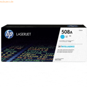 HP Toner Original HP 508A cyan