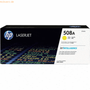 HP Toner Original HP 508A gelb