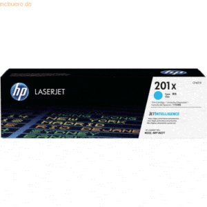 HP Toner Original HP 201X cyan