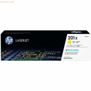 HP Toner Original HP 201X gelb