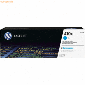 HP Toner Original HP 410X cyan