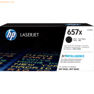 HP Toner-Kartusche HP 657X schwarz