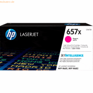 HP Toner-Kartusche HP 657X magenta