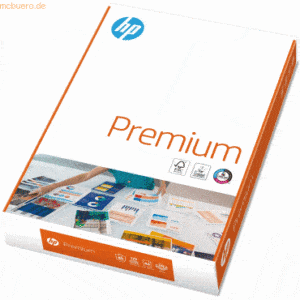 HP Kopierpapier Premium CHP 850 A4 80g/qm weiß VE=500 Blatt