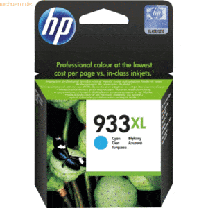 HP Tintenpatrone Original HP CN054AE 933XL cyan