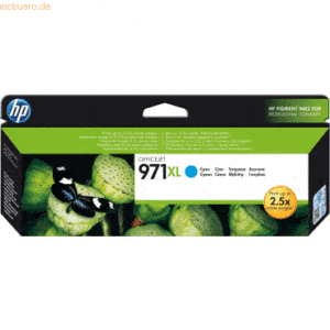 HP Tintenpatrone Original HP CN626AE cyan