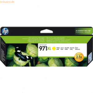 HP Tintenpatrone Original HP CN628AE gelb