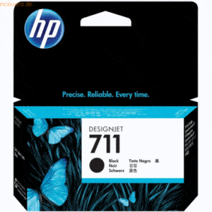 HP Tintenpatrone HP Nr. 711 CZ129A schwarz 38ml