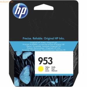 HP Tintenpatrone HP Nr. 953 F6U14AE gelb
