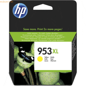 HP Tintenpatrone Original HP 953XL gelb