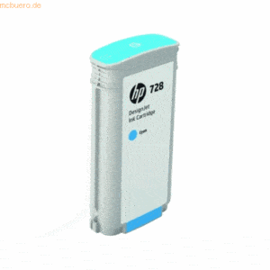 HP Tintenpatrone HP 728 cyan