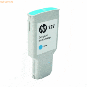 HP Tintenpatrone HP 727 cyan