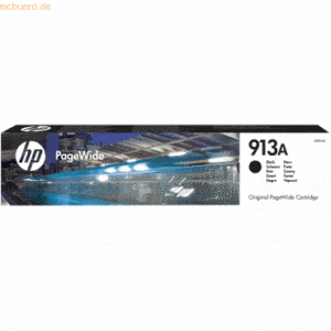 HP Tintenpatrone Original HP 913A PageWide schwarz