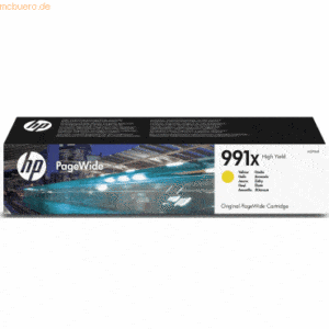 HP Tintendruckkopf HP 991X gelb