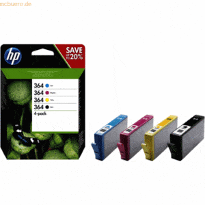HP Tintenpatrone HP Nr. 364 N9J73AE Value Pack