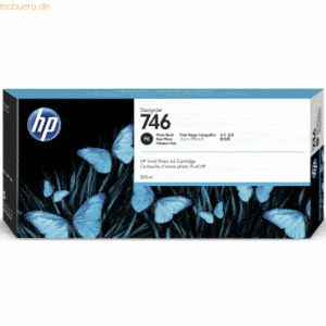 HP Tintenpatrone HP DesignJet 746 foto schwarz