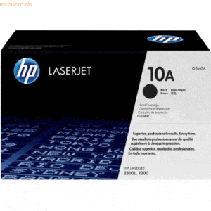 HP Toner HP Q2610A schwarz