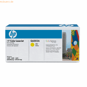HP Toner HP Q6002A yellow