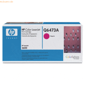 HP Toner HP Q6473A magenta