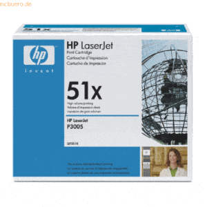 HP Toner HP Q7551X schwarz