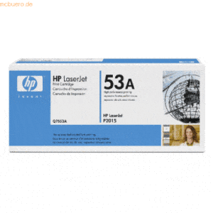 HP Toner HP Q7553A schwarz