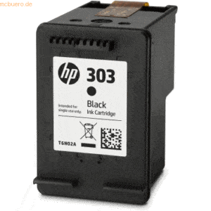 HP Tintendruckkopf HP 303 schwarz