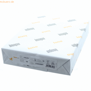 Lona Multifunktionspapier LonaJet A4 80 g/qm weiß VE=500 Blatt