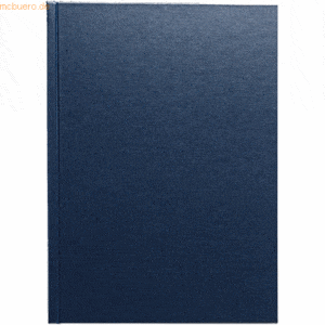 Jalema Thermobindemappe Hardcover Leinen 3mm blau