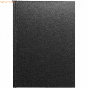 Jalema Thermobindemappe Hardcover Leinen 6mm schwarz