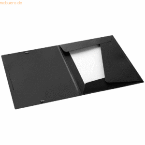 25 x Avanti Collegmappe A4 PP schwarz