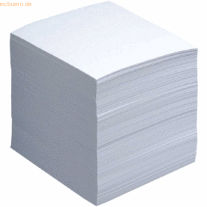 12 x Jalema Nachfüllpapier für Zettelkasten 9x9cm 850 Blatt