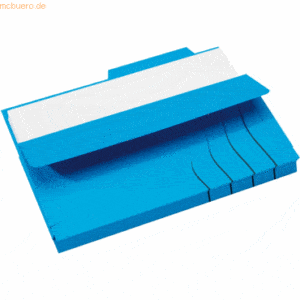 50 x Jalema Taschenmappe Secolor mit Tab A4 blau