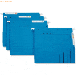 50 x Atlanta Hängemappe Jocky für Einlegeboden blau