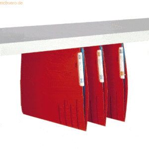 50 x Atlanta Hängemappe Jocky für Einlegeboden rot