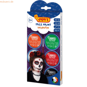 Jovi Fasching-Schminke VE=6x8ml Face Paint Set Halloween