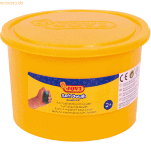 Jovi Knetmasse Soft Dough Blandiver gelb VE=460g Dose