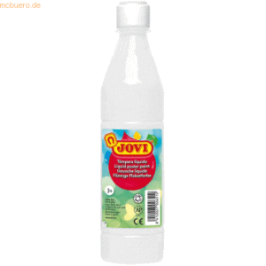 Jovi Plakatfarbe / Temperafarbe 500ml Flasche weiß