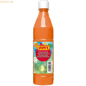 Jovi Plakatfarbe / Temperafarbe 500ml Flasche orange