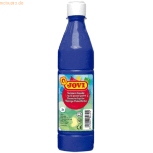 Jovi Plakatfarbe / Temperafarbe 500ml Flasche ultrablau in