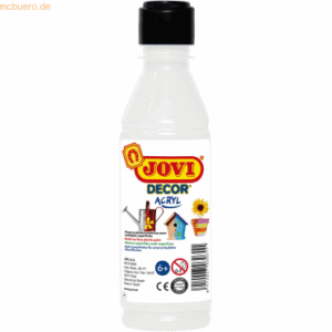 Jovi Acrylfarbe Jovicolor weiß 250ml Flasche